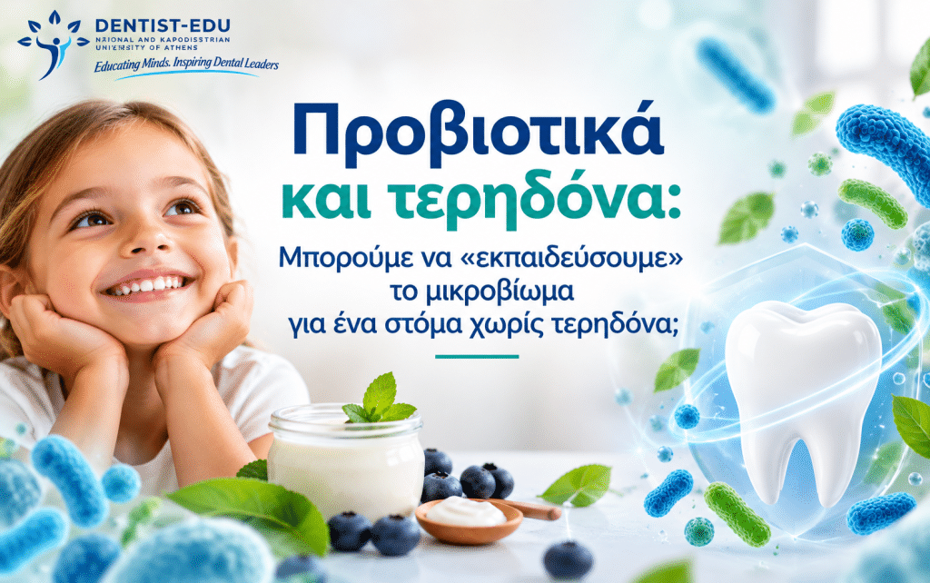 Προβιοτικά και τερηδόνα – στοματικό μικροβίωμα, πρόληψη τερηδόνας και υγιές χαμόγελο